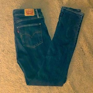 Levi Strauss & Co ripped high rise skinny jeans Womens size 30